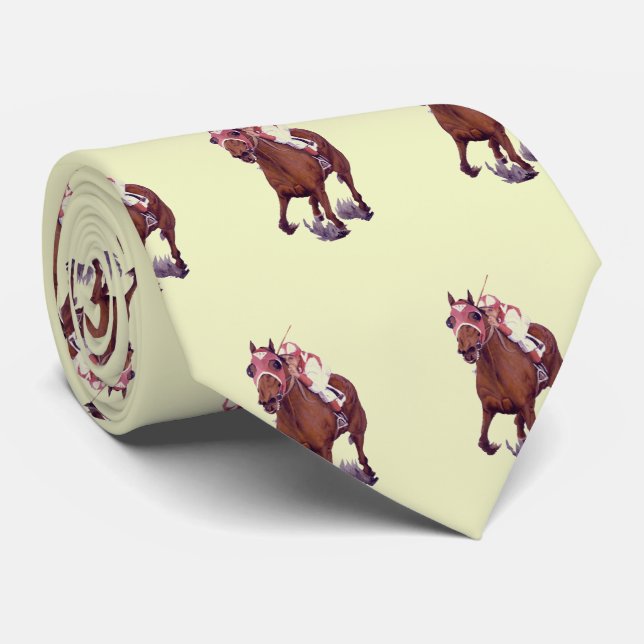 Cravate Cheval Pur-Sang Classique (Roulé)