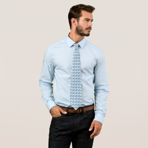 Cravate Chevaux Blue Dala