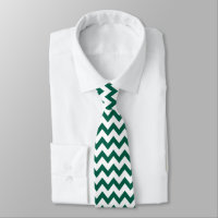 Chevron Zig Zag Motif Émeraude foncée Vert blanc