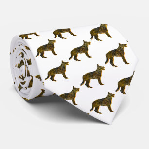 Cravate Chien berger allemand Silhouette Halloween Cou bla