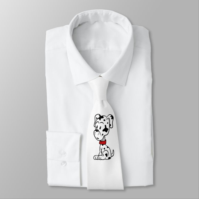 Cravate Chiot dalmate (Attaché)