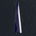 Cravate Chiropraticien professionnel Elégant Marine Bleu<br><div class="desc">Chiropractor professionnel Cravate bleue marine.</div>