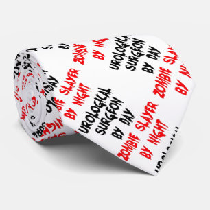 Cravate Chirurgien Urologique Zombie plaisanter