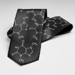 Cravate Chocolat Molecule Chimie<br><div class="desc">Élevez votre style avec notre Cravate de Chocolat Molecule Chemistry - l'accessoire parfait pour les passionnés de science ! Cette cravate de bon goût présente la structure moléculaire de la gâterie préférée de tous, le chocolat. Que vous soyez chimiste, chocolatier ou que vous ayez simplement une dent sucrée, cette cravate...</div>