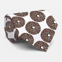 Chocolat noix de coco Doughnut beige Imprimer Crav