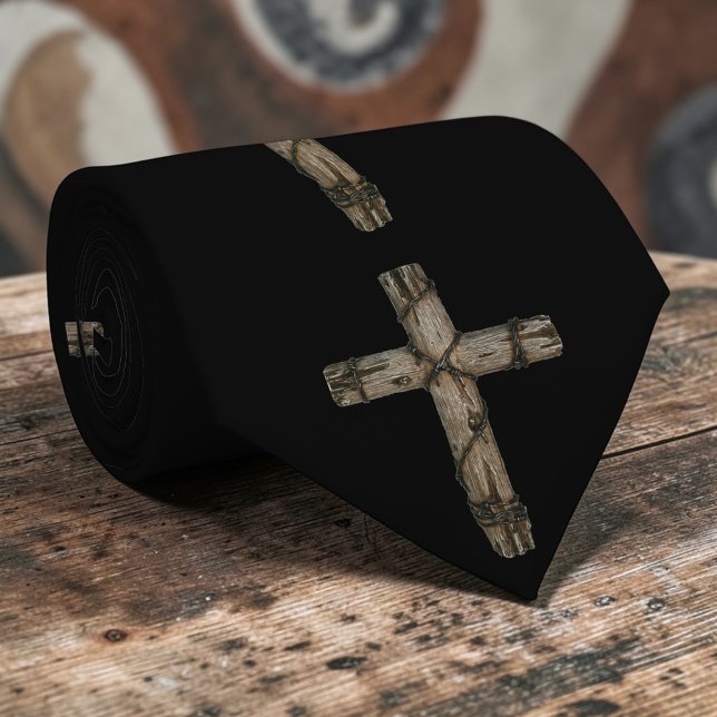 Cravate Christian Christianity Cross Custom Necktie (Créateur téléchargé)
