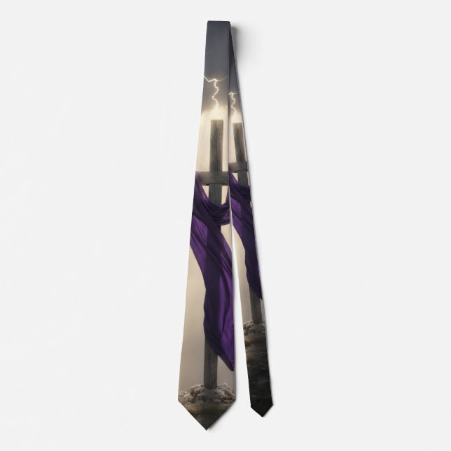 Cravate Christian Cross - Ressurection Necktie (Devant)