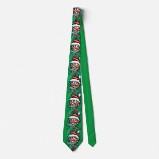 Cravate Christmas Elf