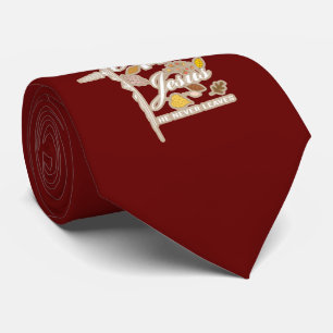 Cravate Chute pour Jésus, il n'a jamais été feuille