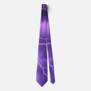 Cravate ciel magnifique, tonnerre