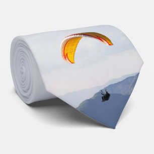 Cravate Circulaire suisse Parapente Orange