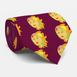 Cravate Citrus Girl