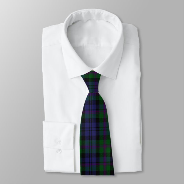 Cravate Clan Baird Tartan Plaid (Attaché)