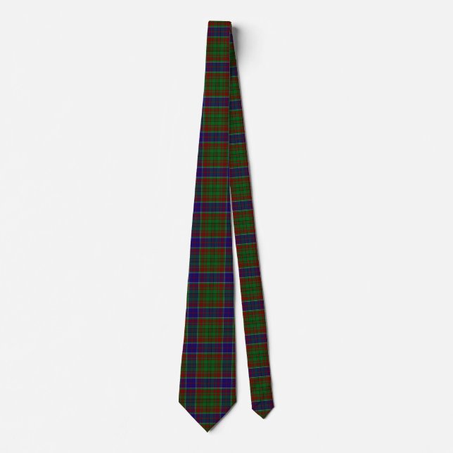 Cravate Clan écossais Adams Tartan Plaid (Devant)
