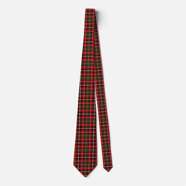 Cravate Clan écossais Innes Tartan Plaid (Devant)