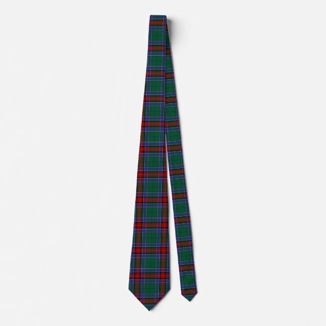 Cravate Clan écossais Jardine robe Tartan Plaid (Devant)