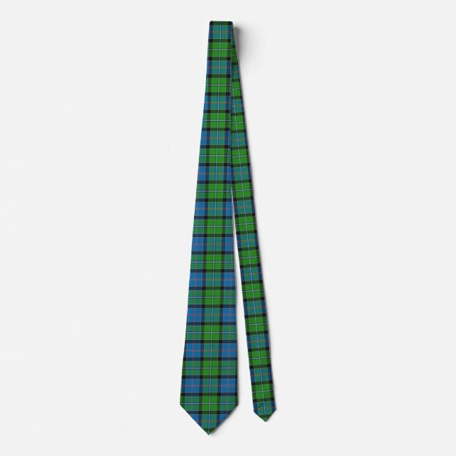 Cravate Clan écossais Stirling Tartan Plaid (Devant)