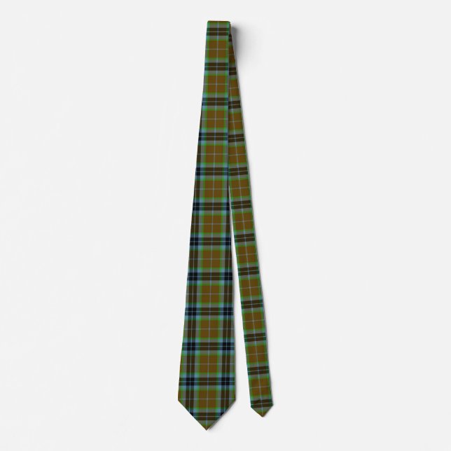Cravate Clan écossais Thomson Tartan Plaid (Devant)