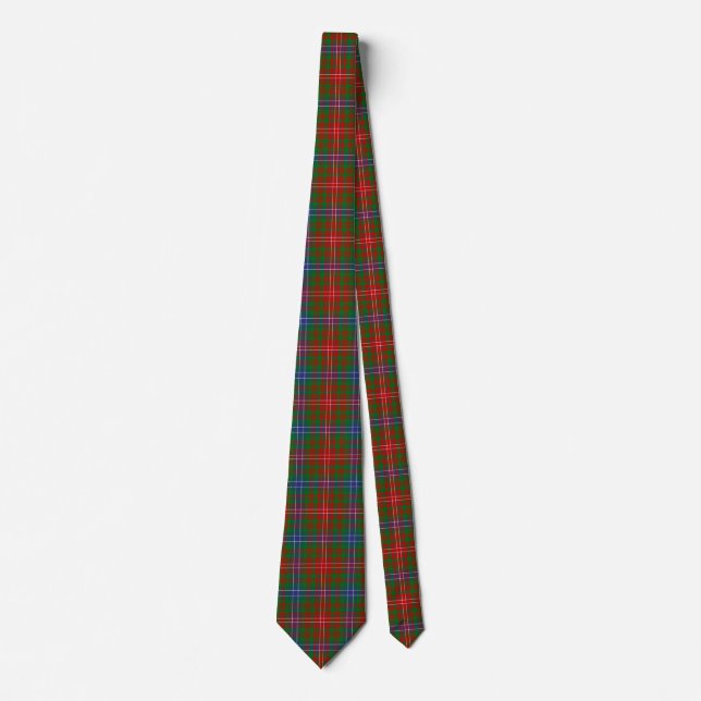 Cravate Clan écossais Wilson Tartan Plaid (Devant)
