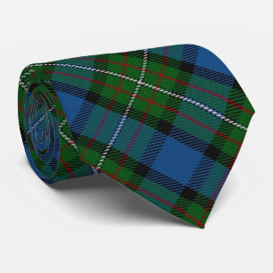 Cravate Clan Ferguson Fergusson Lettre F Monogramme Tartan