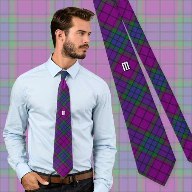 Cravate Clan Wardlaw Tartan (Créateur téléchargé)