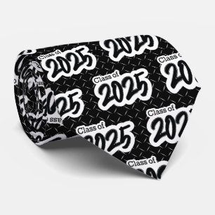 Cravate Classe de brosse en gras noir de 2025