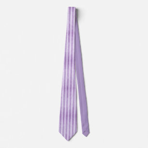 Cravate Classique rayé violet pour homme