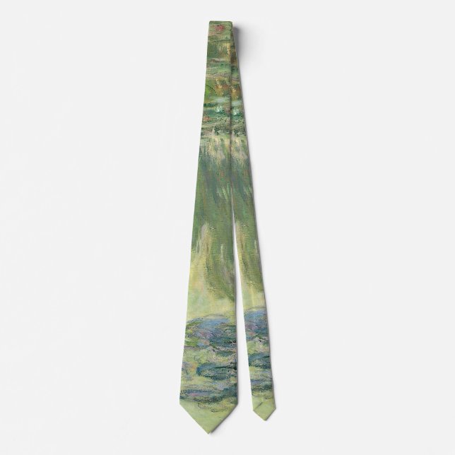 Cravate Claude Monet Classic Painting, Nénuphar (1907) (Devant)