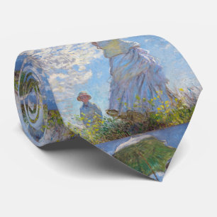 Cravate Claude Monet, "Femme avec un parasol"