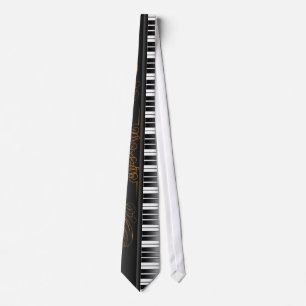 Cravate Clavier de piano