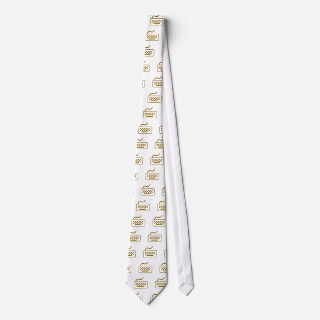 Cravate Clavier d'ordinateur (Devant)