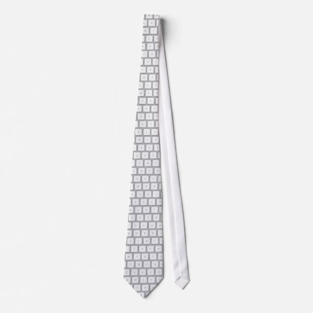 Cravate Clavier QWERTY d'OPUS (Devant)