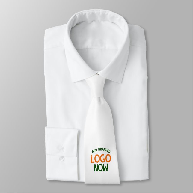 CRAVATE CLIENT SIMPLE CONTEMPORAIN PROPRE BLANC MODE (Attaché)