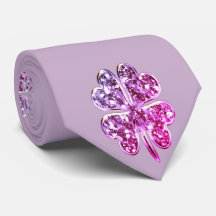 Clocher à quatre feuilles Bon moderne rose violet 