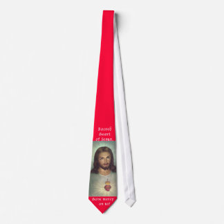 Cravate Coeur sacré de Jésus