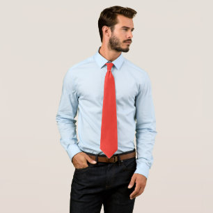 Cravate Col classique rouge pour hommes