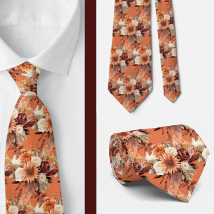 Cravate Col de Gentleman Nœud Papillon Floral pour Maria