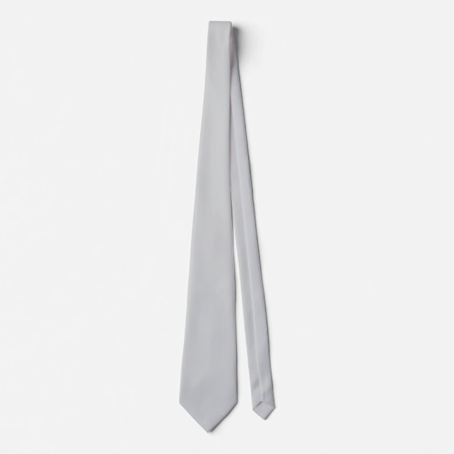 CRAVATE COL SIMPLE MODERNE BUREAU GRIS COLLIER (Devant)