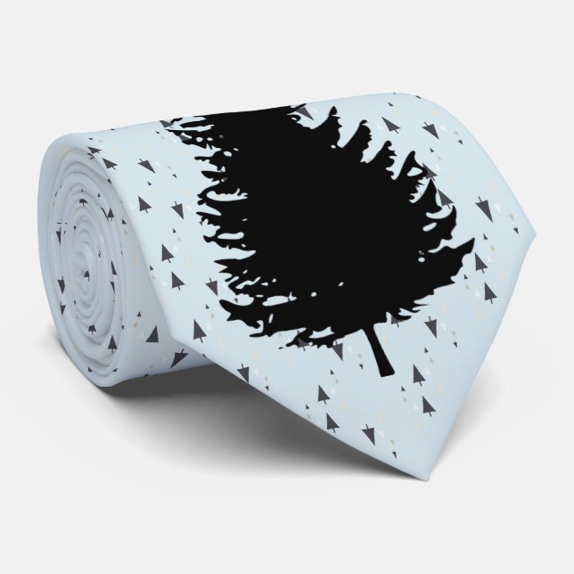 Cravate Collection de Noël Dale Arbre de Noël (Roulé)