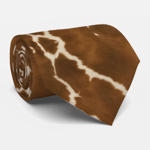 Cravate Collection en cuir moderne Elégante Vache Faux