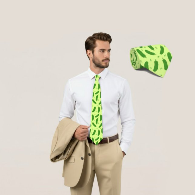 Cravate Collection Pickle & Fresh à motifs (Créateur téléchargé)
