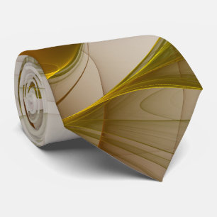 Cravate Colorants métalliques précieux Abstraits modernes