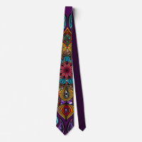 Coloré Moderne Mandala Trippy Psychedelic Hippie