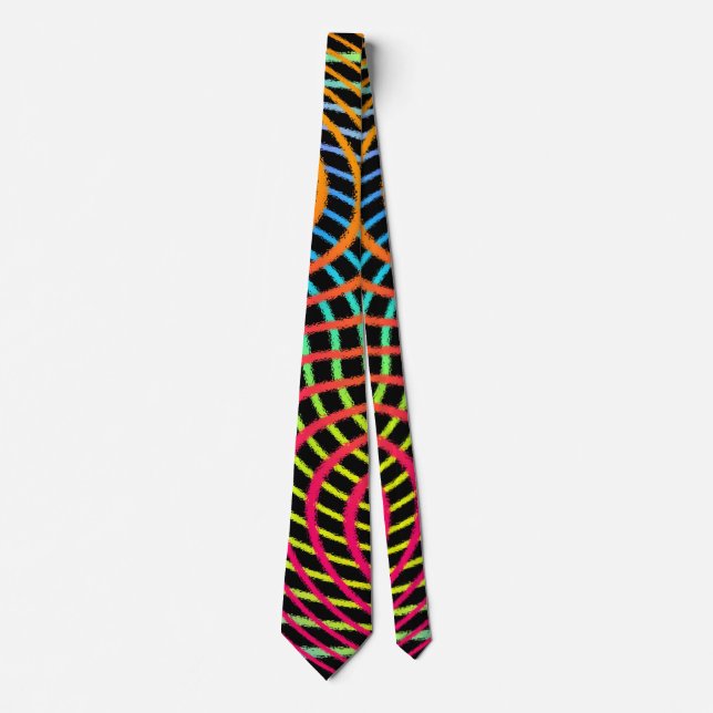Cravate Colorful Chaos Fun Art Tie (Devant)