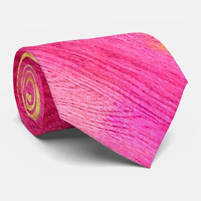 Cravate Colorful Moderne Arrière - plan de grain de bois # (Roulé)