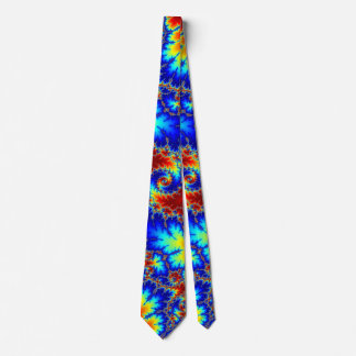 Cravate colorful neck tie Mandelbrot