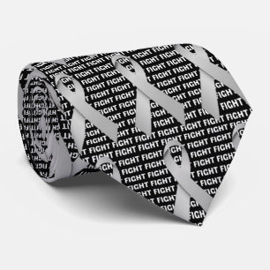 Cravate Combattre le ruban du cancer du cerveau