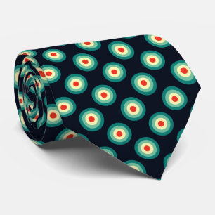 Cravate Combo en cinq couleurs - bleu Aqua vert jaune roug