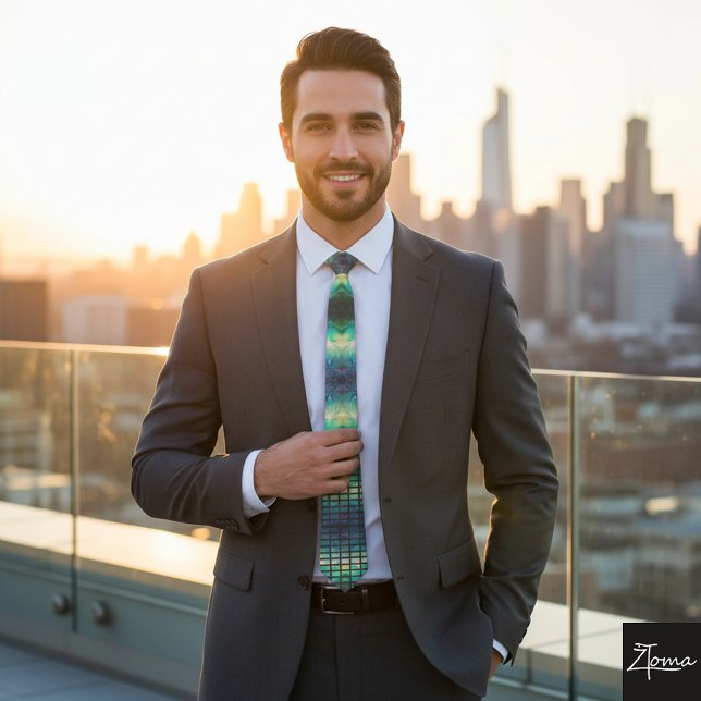 Cravate complet d'explosion nucléaire de ligne (Créateur téléchargé)