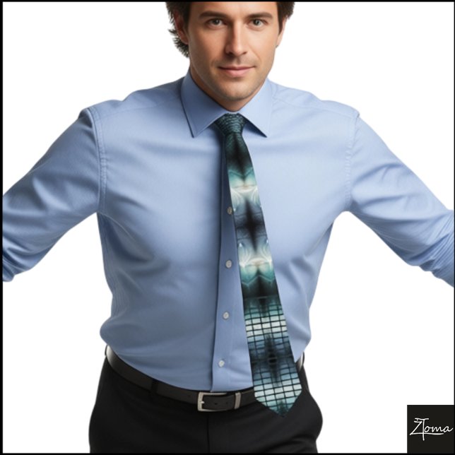 Cravate complet d'explosion nucléaire de ligne (Créateur téléchargé)